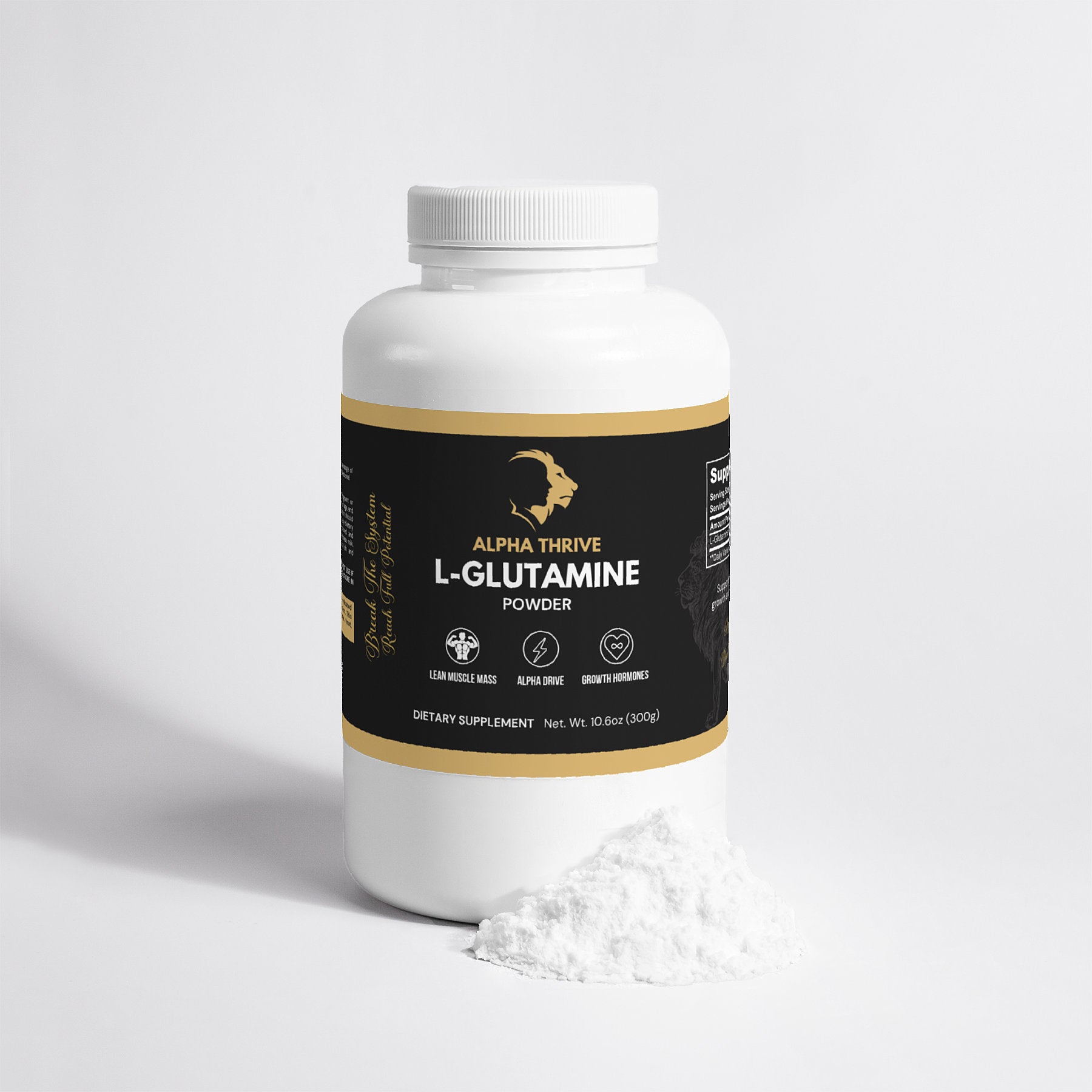 ALPHATHRIVE | L-GLUTAMINE POWDER