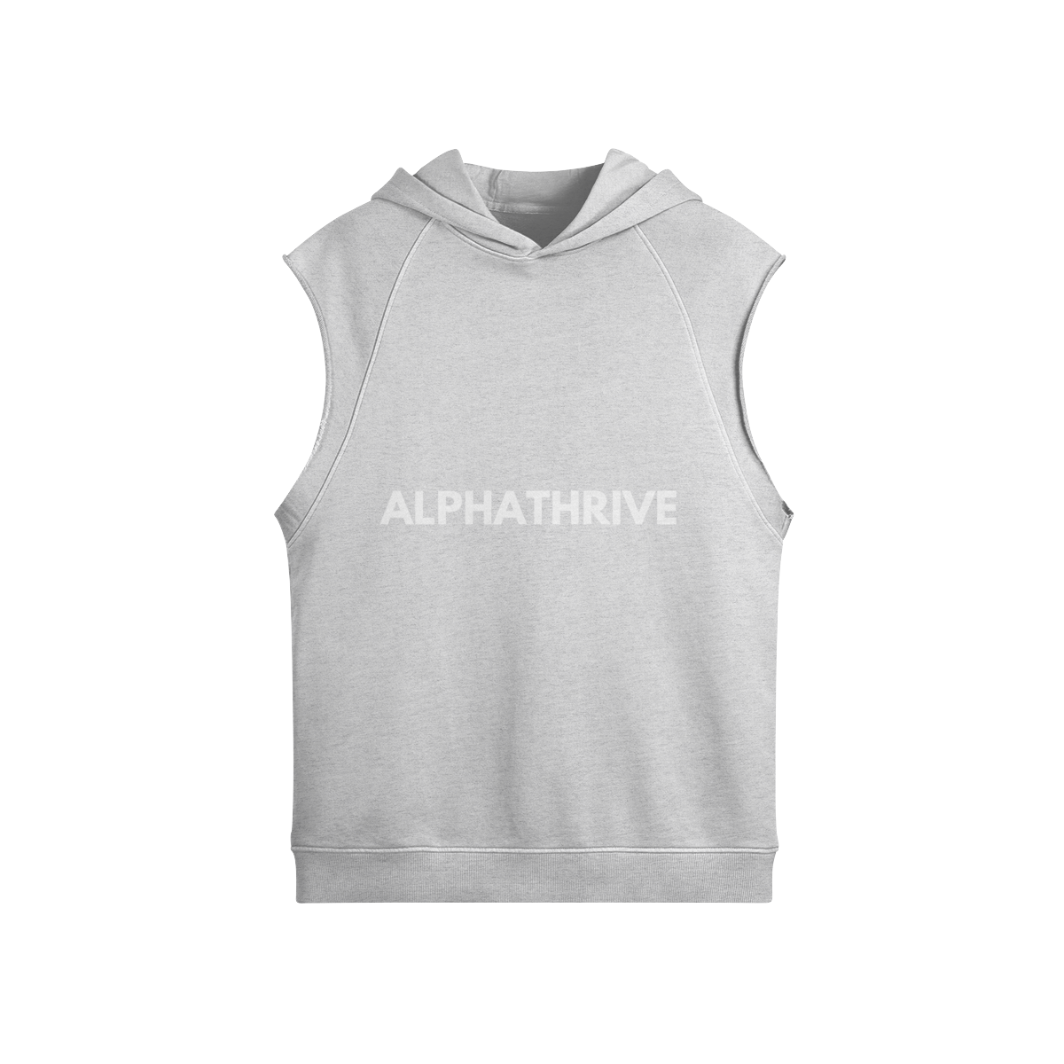 ALPHATHRIVE | SLEEVELESS HOODIE