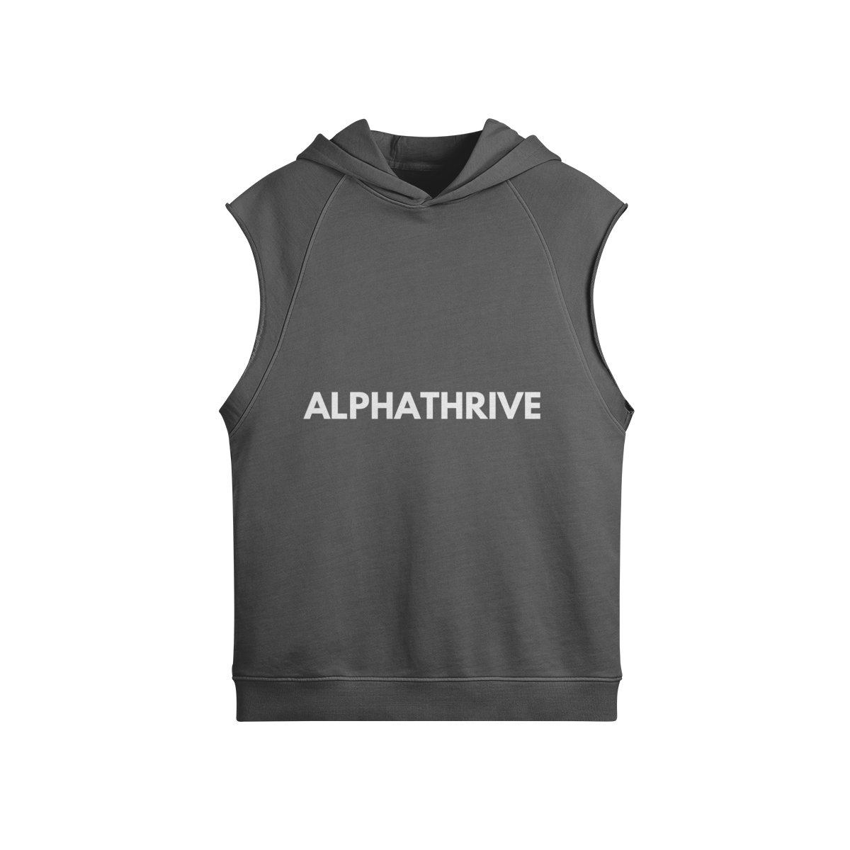 ALPHATHRIVE | SLEEVELESS HOODIE