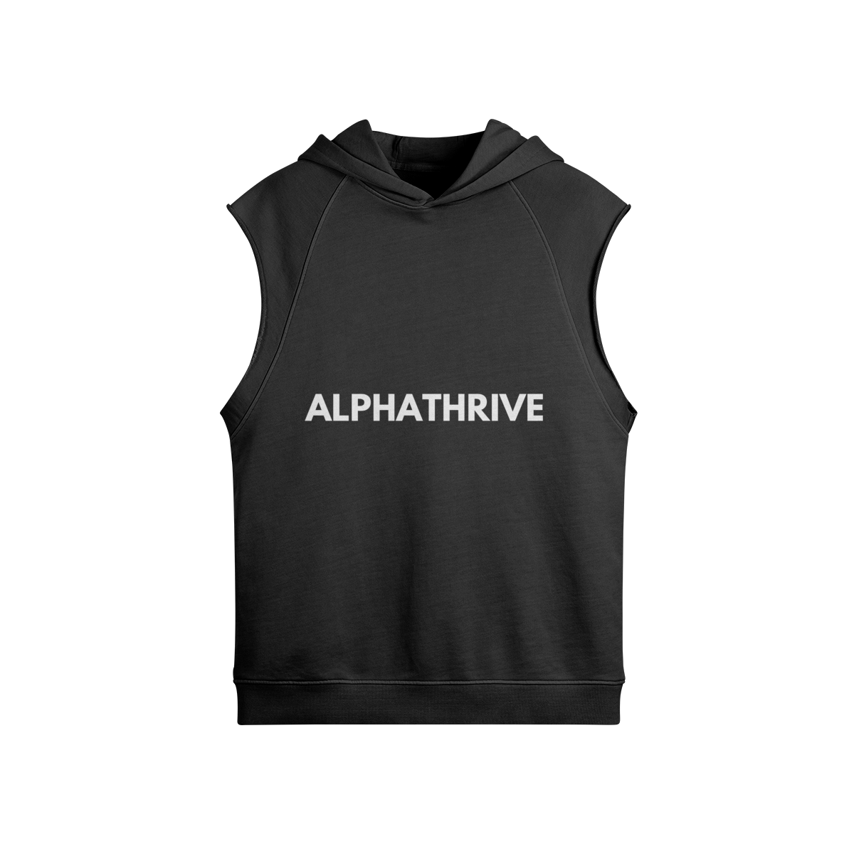 ALPHATHRIVE | SLEEVELESS HOODIE