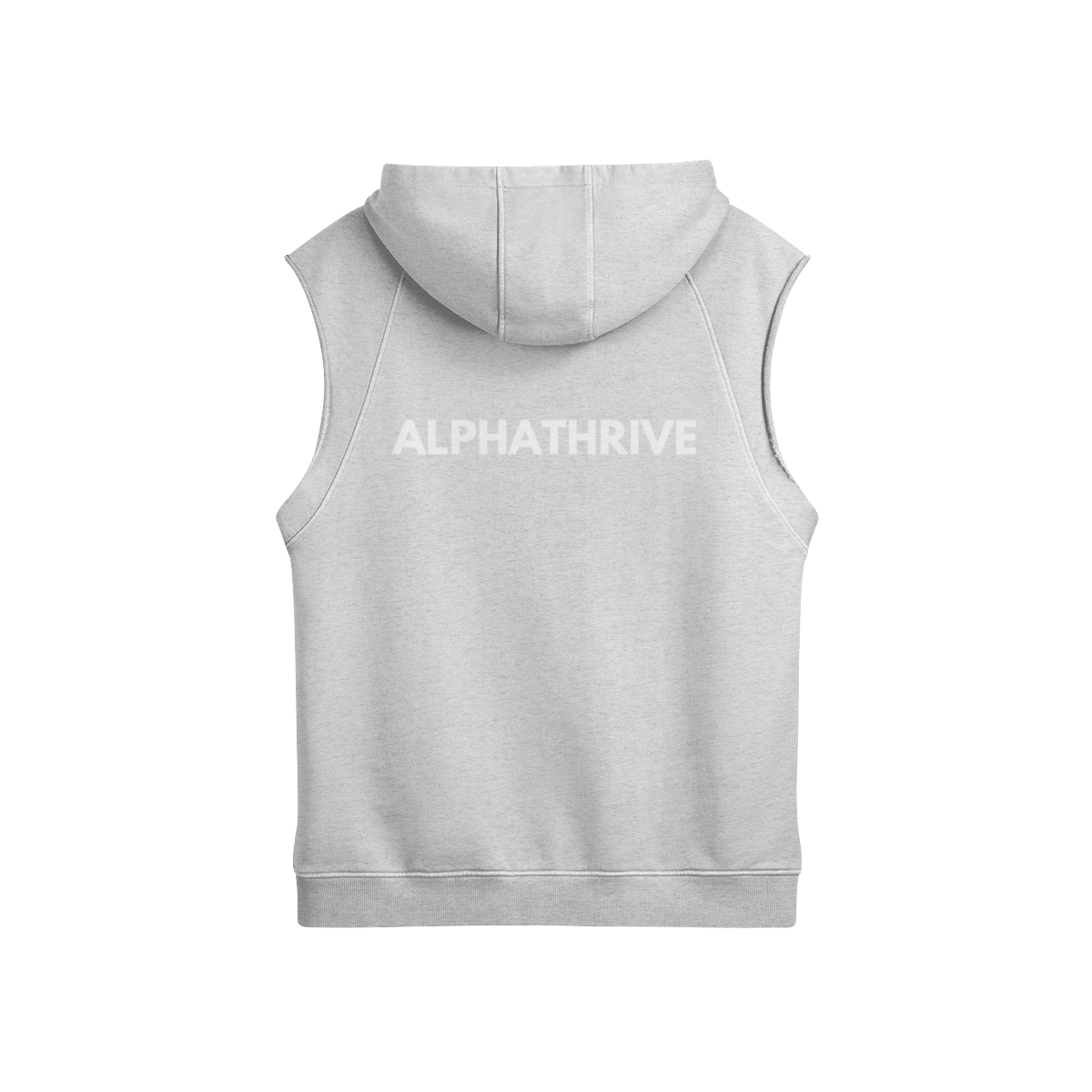 ALPHATHRIVE | SLEEVELESS HOODIE