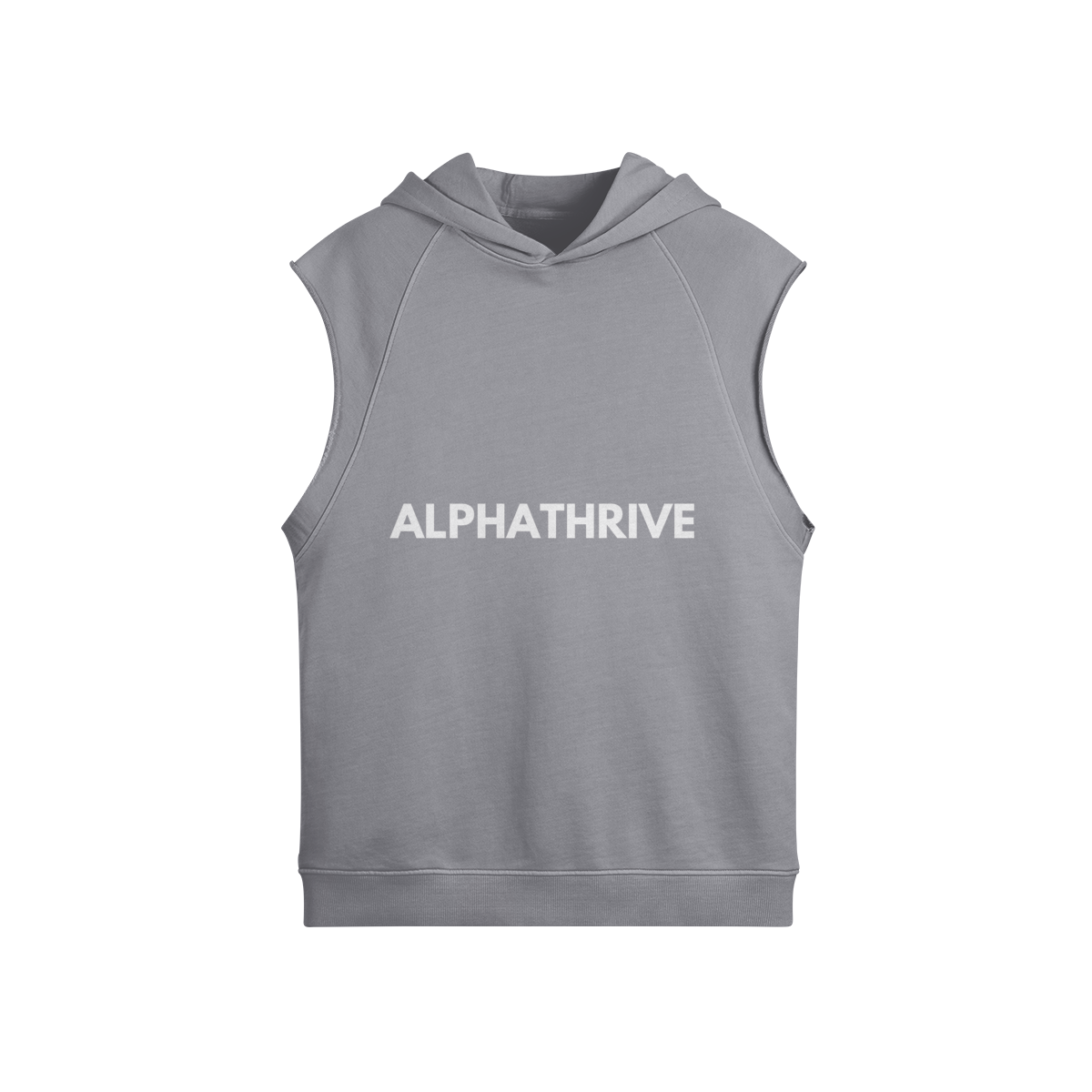 ALPHATHRIVE | SLEEVELESS HOODIE