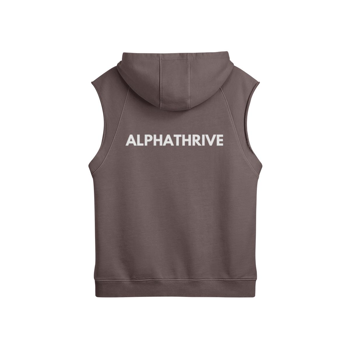 ALPHATHRIVE | SLEEVELESS HOODIE